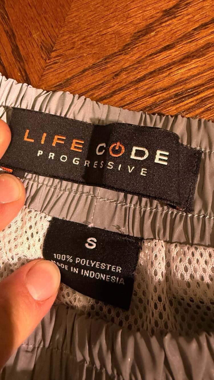 Life Code Progressive Reflective Silver Techwear … - image 10